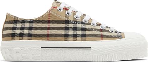 burberry 8049745|Buy Burberry Check Cotton Sneakers 'Archive Beige' .